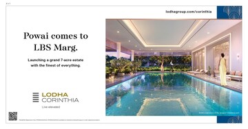 Swimming Pool in 5 BHK Builder Floor at Lodha Corinthia, Bhandup West – for Sale