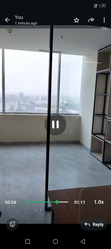 Floor Plan in  Office Space at DLF Corporate Greens, Sector 74a – for Rent