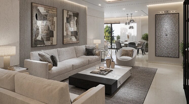 Living Room, sobha-aurum 3 Bedroom 1800 Sq.Ft. Apartment In Sector 36 Greater Noida Greater Noida 8876480