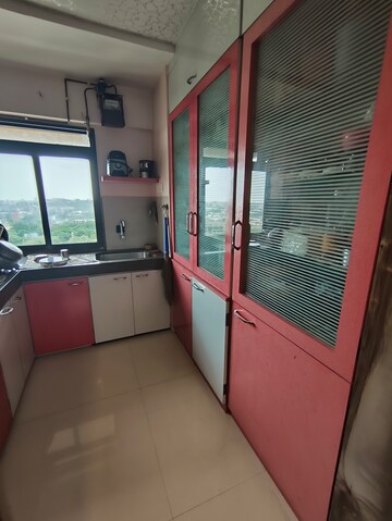 Balcony in 1 BHK Apartment at Kanakia Rainforest, Andheri East – for Rent