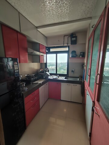 Kitchen in 1 BHK Apartment at Kanakia Rainforest, Andheri East – for Rent