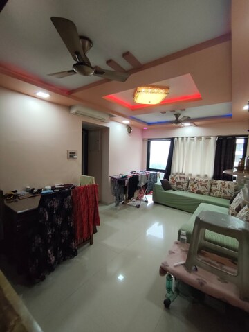 Living Room in 1 BHK Apartment at Kanakia Rainforest, Andheri East – for Rent