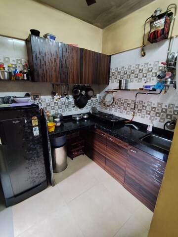 Kitchen in 1 BHK Apartment at Awas CHS Kamothe, Kamothe – for Rent
