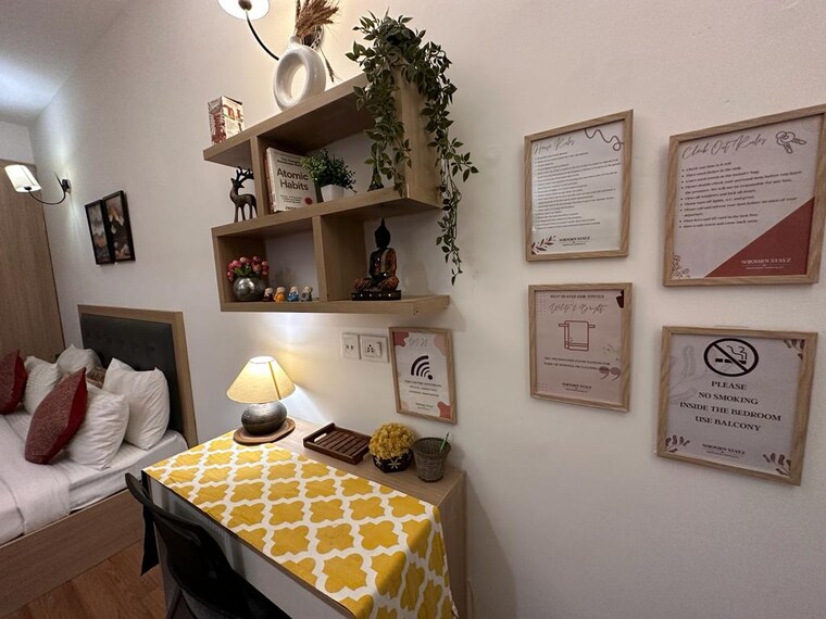 Master Bedroom, nimbus-the-golden-palm Studio 506 Sq.Ft. Apartment In Sector 168 Noida 8876747