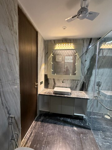 Bathroom in 3 BHK Builder Floor at DLF Atria, Dlf Phase ii – for Sale