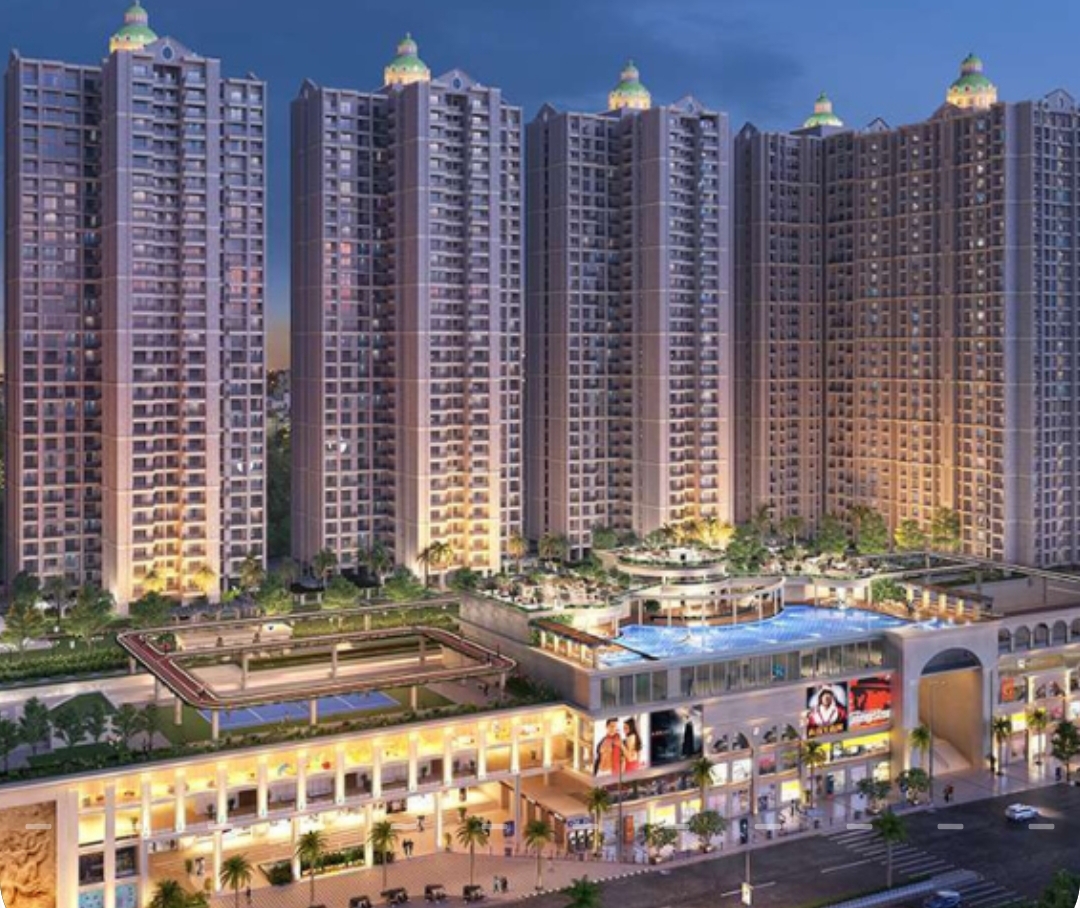 2 BHK + Pooja Room Apartment For Sale in Paradise Sai World Dreams