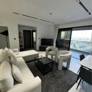 Team Area in 2 BHK Apartment at Transcon Triumph Tower, Veera Desai Industrial Estate – for Sale