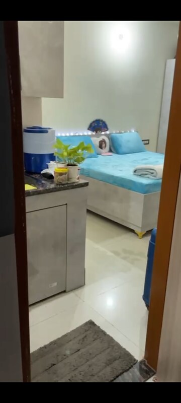Kitchen in 1 RK Builder Floor at Sushant Lok I – for Rent