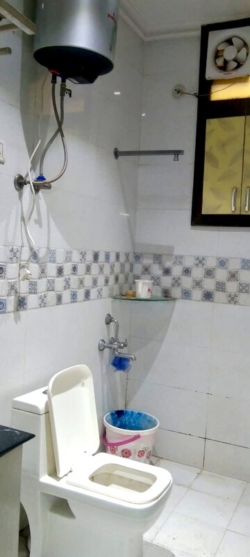 Bathroom in 3 BHK Builder Floor at Chattarpur – for Sale
