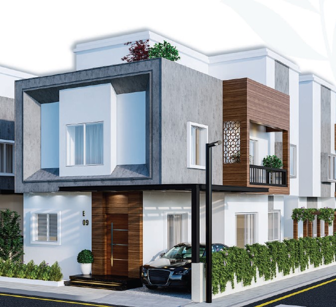3 BHK + Pooja Room Villa For Sale in Elemental Village
