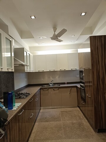 Kitchen in 4 BHK Builder Floor at Kailash Colony – for Rent
