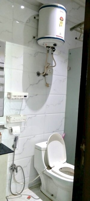 Bathroom in 3 BHK Builder Floor at Chattarpur – for Sale