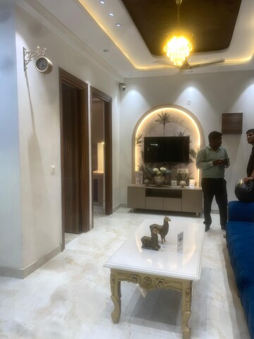 Living Room in 2.5 BHK Builder Floor at Ambesten Twin Corsage, Sector 1 Greater Noida – for Sale