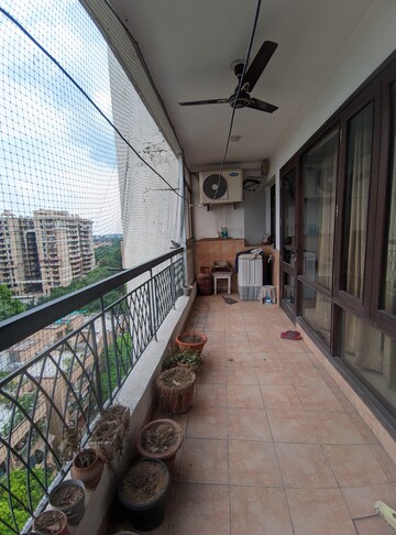 Balcony in 2 BHK Apartment at Eros Kenwood Tower, Sector 39 – for Rent