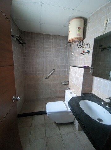 Bathroom in 2 BHK Apartment at Eros Kenwood Tower, Sector 39 – for Rent