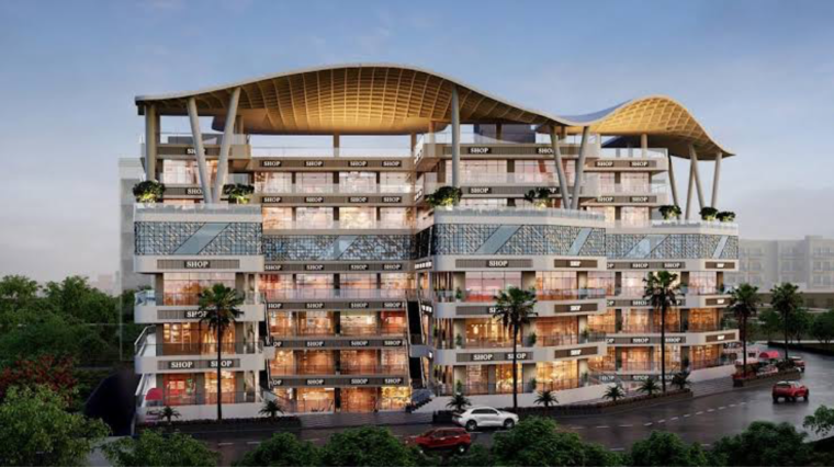 Exterior View, kamakhya-cross-walk Commercial Shop 300 Sq.Ft. In Phi 1 Greater Noida Greater Noida 8877318