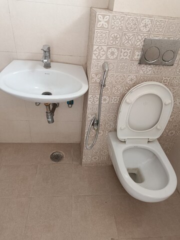 Bathroom in 2 BHK Apartment at Shri Laxmi Celebration Residency, Vasundhara Sector 2b – for Rent