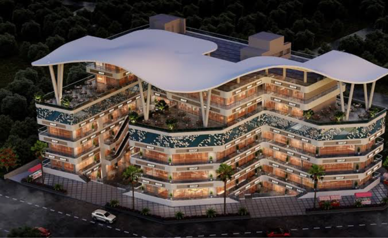 Exterior View, kamakhya-cross-walk Commercial Shop 400 Sq.Ft. In Phi 1 Greater Noida Greater Noida 8877411