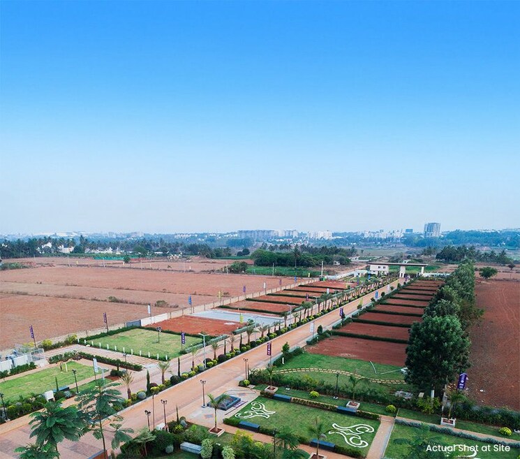 Garden, siri-sirikanthi-magical-springs  4000 Sq.Ft. Plot In Devanahalli Bangalore 8877398