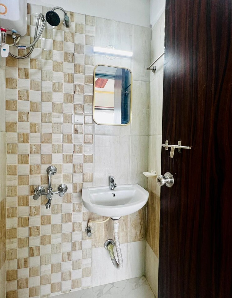 Bathroom, man-opus 1 Bedroom 699 Sq.Ft. Apartment In Mira Road Thane 8877526