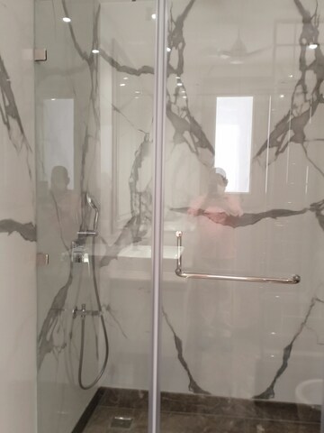 Bathroom in 4 BHK Apartment at Boutique Residential Apartments D-6 4, Vasant Vihar – for Sale