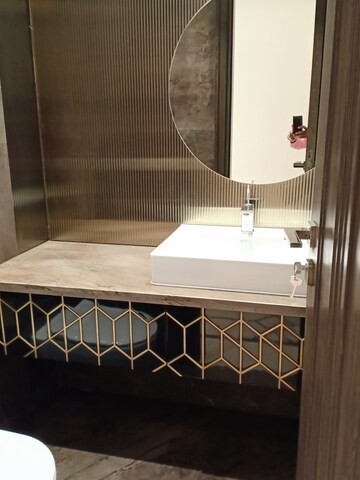 Bathroom in 4 BHK Apartment at Boutique Residential Apartments D-6 4, Vasant Vihar – for Sale