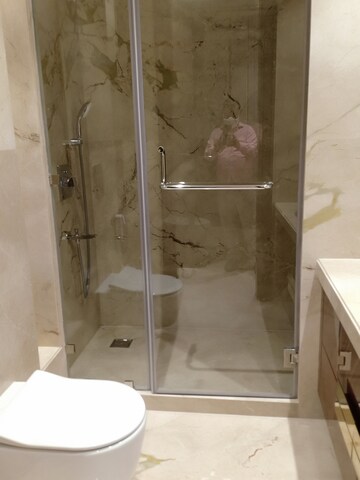 Bathroom in 4 BHK Apartment at Boutique Residential Apartments D-6 4, Vasant Vihar – for Sale