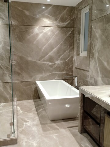 Bathroom in 4 BHK Apartment at Boutique Residential Apartments D-6 4, Vasant Vihar – for Sale