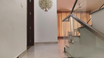 Staircase in 4 BHK Villa at Akshaja Insignia, Narsingi – for Rent