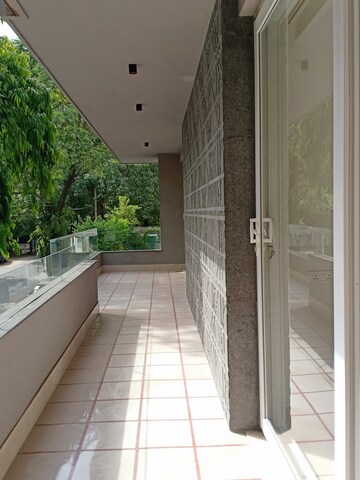 Balcony in 4 BHK Apartment at Boutique Residential Apartments D-6 4, Vasant Vihar – for Sale