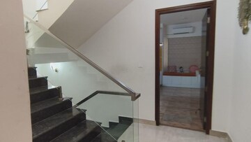 Staircase in 4 BHK Villa at Akshaja Insignia, Narsingi – for Rent