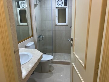 Bathroom in 3 BHK Apartment at Hiranandani Heritage Tower, Powai – for Rent