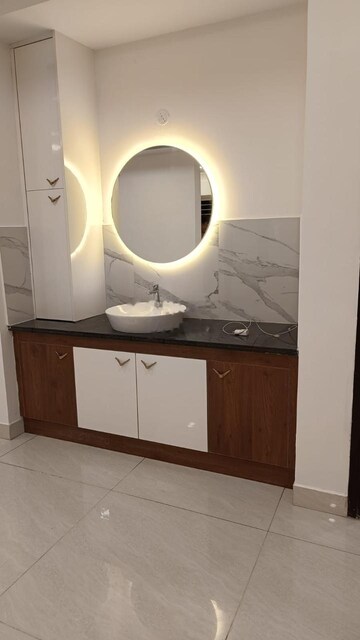 Bathroom in 3 BHK Apartment at Lansum Eden Gardens, Kondapur – for Rent