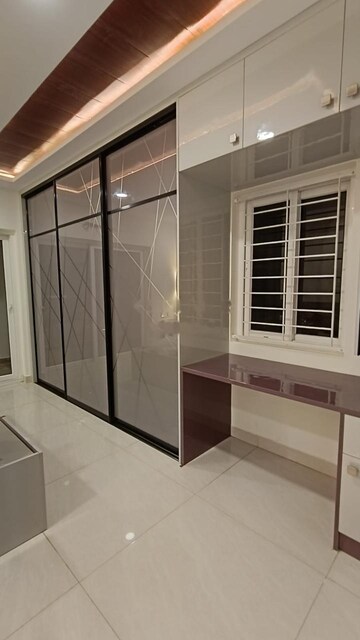 Balcony in 3 BHK Apartment at Lansum Eden Gardens, Kondapur – for Rent