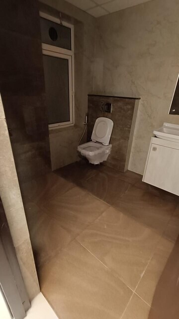 Bathroom in 3 BHK Apartment at Lansum Eden Gardens, Kondapur – for Rent