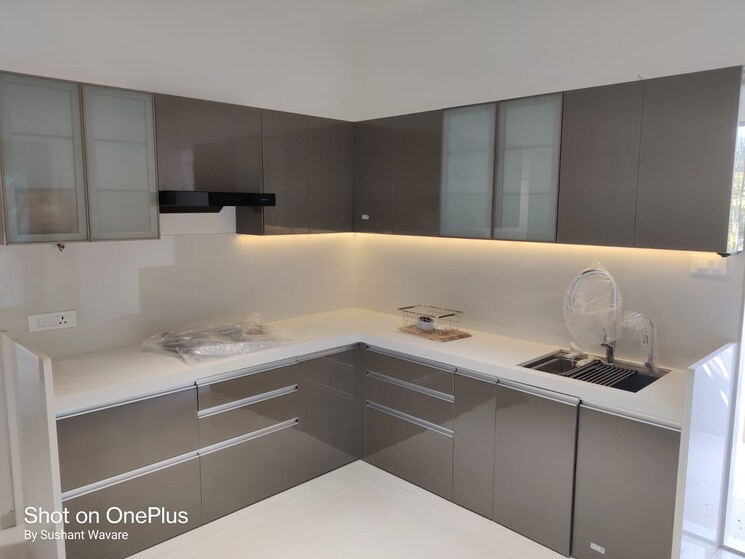 Kitchen, griad-nest 2 Bedroom 650 Sq.Ft. Apartment In Baner Pune 8877839