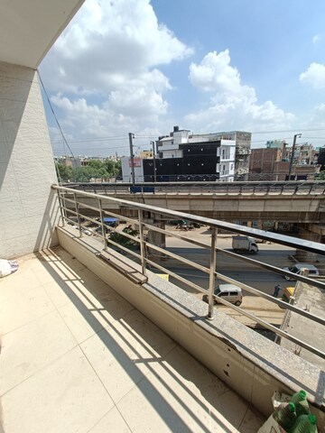 Balcony in 3 BHK Builder Floor at Dwarka – for Rent