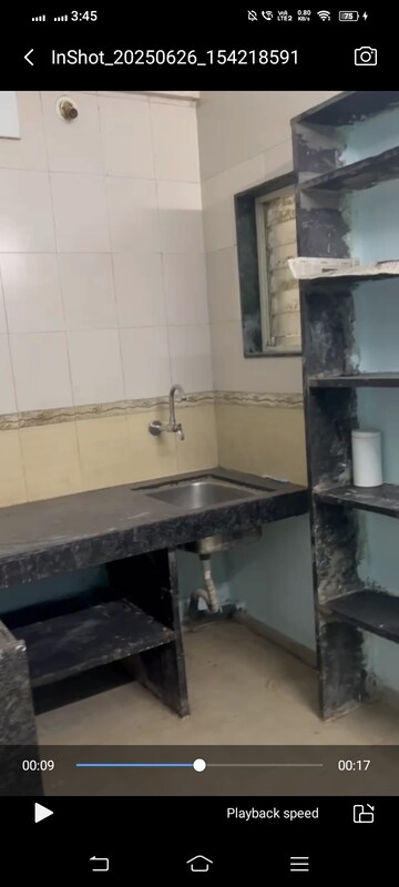 Kitchen in 1 BHK Apartment at Usha Apartment Dattawadi, Dattawadi – for Rent