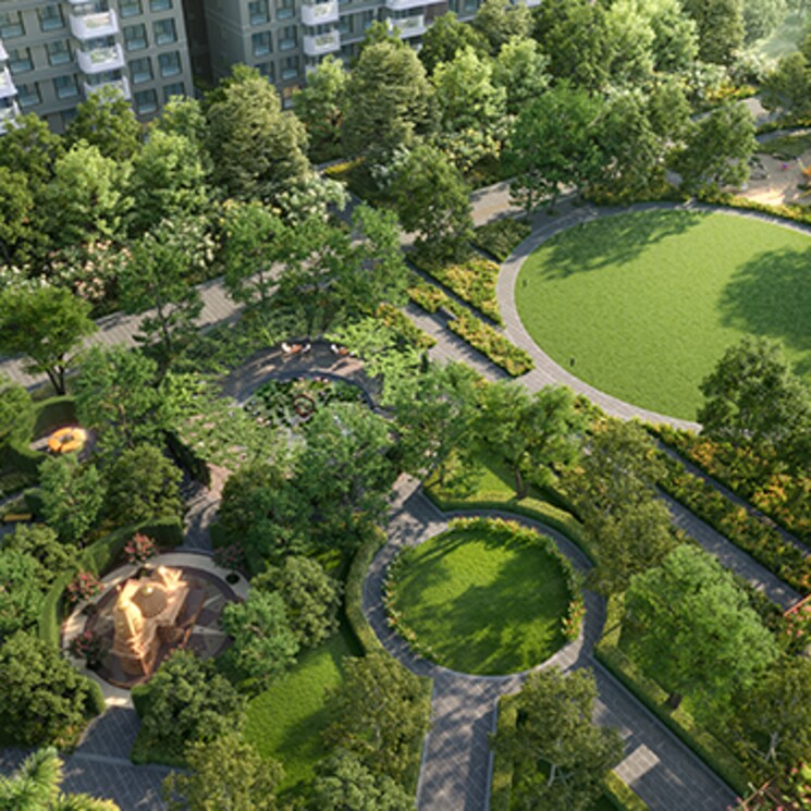 Garden, raj-tattva 5 Bedroom 2400 Sq.Ft. Apartment In Kapur Bawdi Thane 8878150
