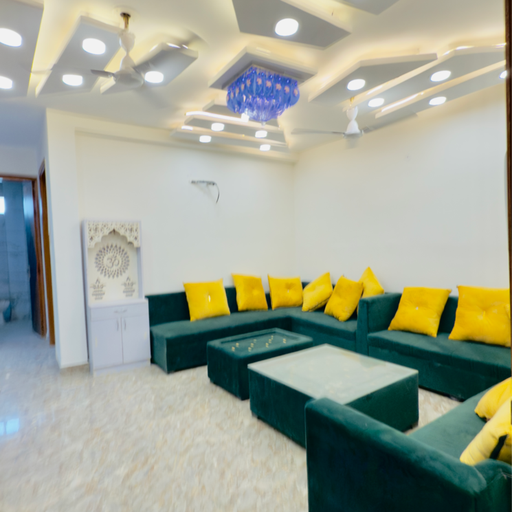 Living Room, dwarka 3 Bedroom 100 Sq.Yd. Builder Floor In Dwarka Delhi 8878133