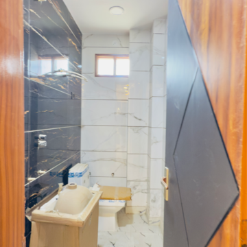 Bathroom in 3 BHK Builder Floor at Dwarka – for Sale