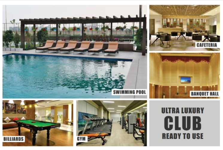 Swimming Pool, adani-oyster-grande-phase-2 4 Bedroom 4548 Sq.Ft. Apartment In Sector 102a Gurgaon 8878420