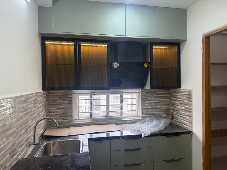 Kitchen, indis-viva-city 3 Bedroom 2595 Sq.Ft. Apartment In Kondapur Hyderabad 8878219