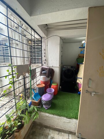 Balcony in 2 BHK Apartment at Chintamani Pushkardeep, Warje – for Rent