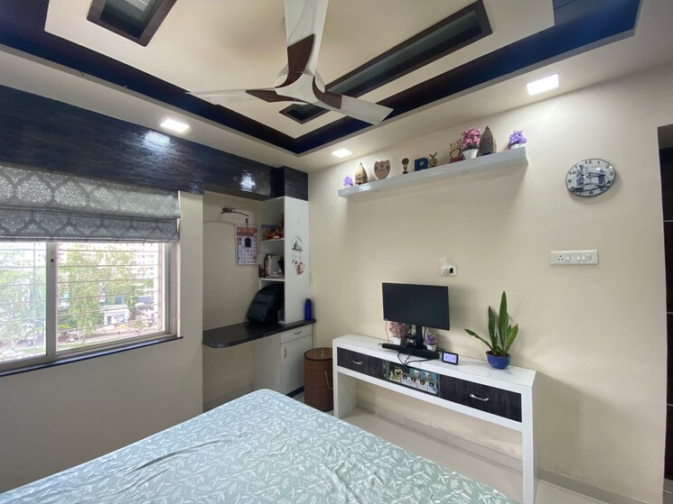 Living Room, chintamani-pushkardeep 2 Bedroom 1000 Sq.Ft. Apartment In Warje Pune 8878333
