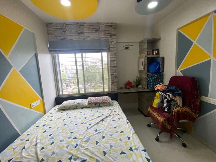 Bedroom, chintamani-pushkardeep 2 Bedroom 1000 Sq.Ft. Apartment In Warje Pune 8878333