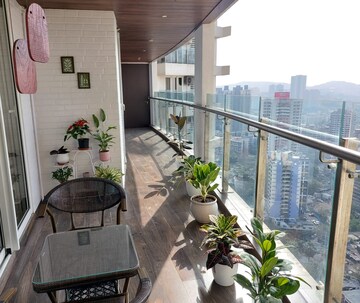 Balcony in 2 BHK Apartment at Jangid Complex, Mira Road – for Sale
