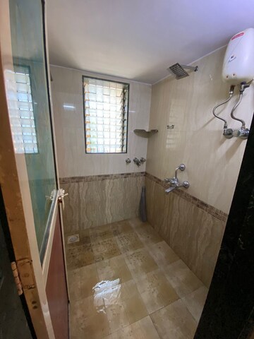 Bathroom in 1 BHK Apartment at Modi Spaces La Petite Fleur, Malad West – for Rent