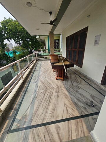 Balcony in 2 BHK Builder Floor at Sector 7 – for Rent