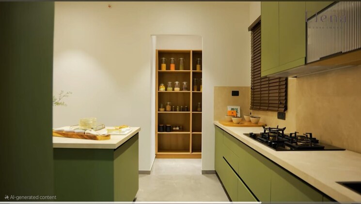 Kitchen, kokapet 4 Bedroom 3260 Sq.Ft. Apartment In Kokapet Hyderabad 8878657